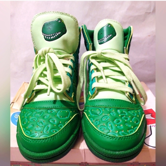 adidas Other - Adidas x Disney Top Ten Hi J Toy Story Rex Sneakers